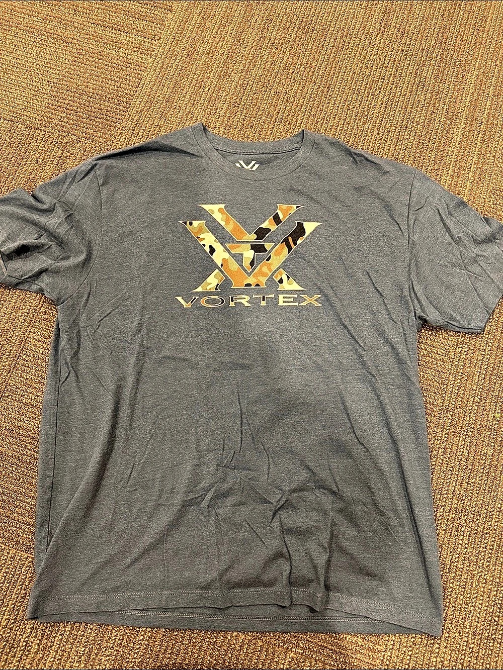 Vortex Camo Logo T-Shirt Camo Graphic Gray XL
